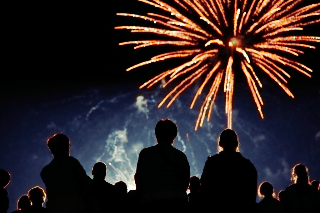 Eindejaarspagina - vuurwerk nieuwjaar Oostende